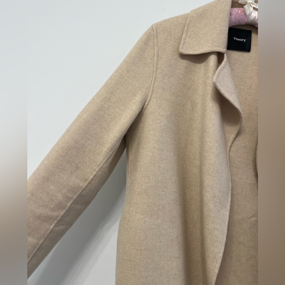 Theory Wool-Cashmere Coat - Picture 10 of 13